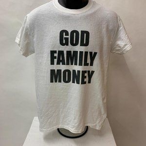 God Family Money, Adult, Men, Women t-shirt - Smal